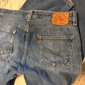 Levi’s 501 Original Straight Leg Button Fly Jeans - Size: W33 L32